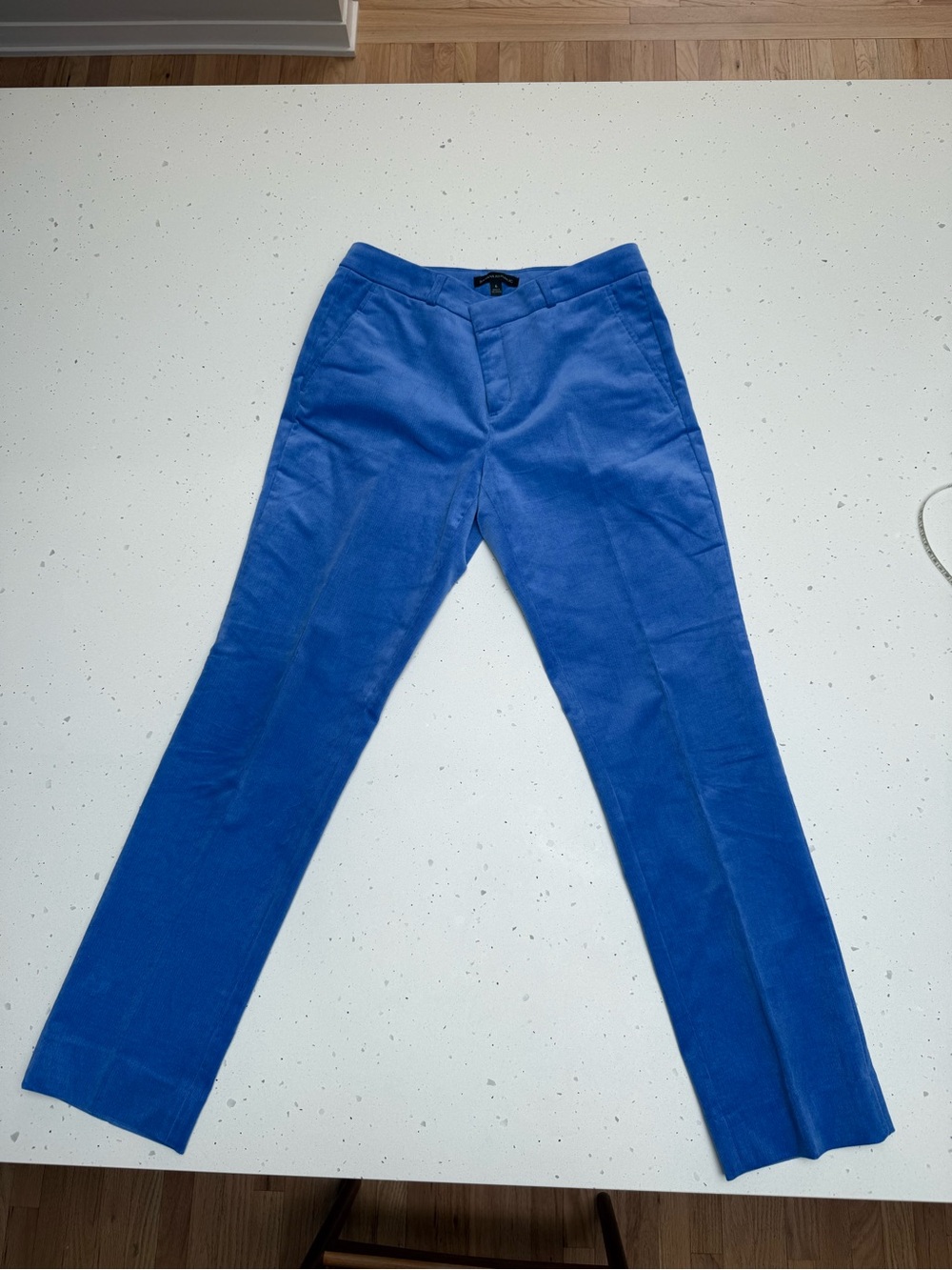 Banana Republic Ryan Periwinkle Corduroy Pants Size 6